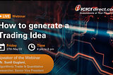 How to generate a Trading Idea just by visualization