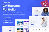 Careerster — CV/Resume Elementor Template Kit