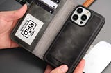 iphone 15 pro max wallet case by toronata