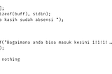 Writeup — CTFR: Absensi CTFR