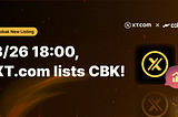 [Notice] New listing announcement of CBK