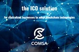 COMSA — ICO под ключ!