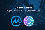 Coinmarketcap applications have been made.