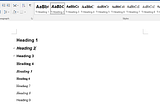 Add Headings to Word Document with Python