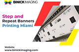 Step and Repeat Banners Printing in Miami | Binick Imaging