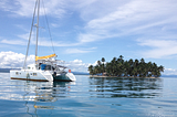 Sailing  the Caribbean