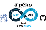 APEX Service & DevOps Part 2