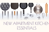 List of Things For My First Apartment Supplies