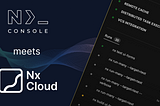 Nx Console meets Nx Cloud