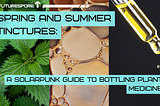 FUTURESPORE SPRING AND SUMMER TINCTURES: A SOLARPUNK GUIDE TO BOTTLING PLANT MEDICINE