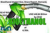 Bioethanol Market Size Set For Rapid Growth, To Reach Around USD 148.84 Billion by 2032