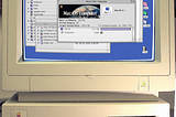 Apple Macintosh Quadra 650 with Mac OS 8.1