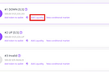 Seer 101: Providing Liquidity to Markets