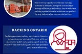 California Pallet Racking & Warehouse Racking Systems in Ontario & Los Angeles