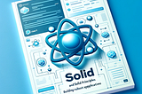 A book with the React symbol as cover, followed by the title of this article bellow it.