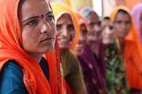 Picture of women from a rural area of Uttar Pradesh