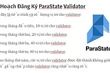 Các Bước Để Trở Thành ParaState Validator