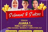 Mahasiswa Prodi Sistem Informasi Berhasil Meraih Juara 1 Mobile Competition