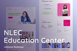 Website Redesign — NLEC Education Center