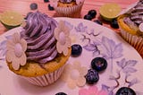 Blueberry Lime Cupcakes
