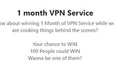 The Crypto Powered VPN Service
[Powered by AIAScoin] is Hosting a VPN Giveaway to 100 people.