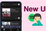 Nova interface UI do Spotify muda as minhas manhãs de meditação