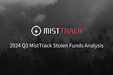 SlowMist: 2024 Q3 MistTrack Stolen Funds Analysis