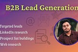 Searching for a lead generation expert?