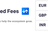 Transak — Reduced fees