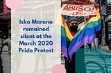 Isko Moreno remained silent at the March 2020 Pride Protest