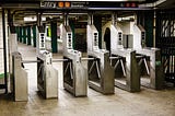 Standing at the Turnstile