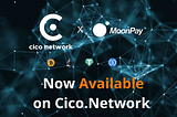 Cico Network Expands Fiat Capability with MoonPay Partnership