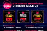 SinVerse: Business License Sale V3: All The Details!