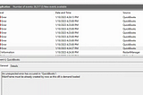 QB Errors in Application Event Viewer