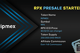 Ripmex (RPX) PRESALE STARTED