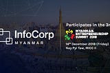 InfoCorp Myanmar Participates in Myanmar Entrepreneurship Summit