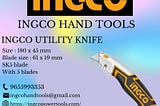 INGCO HAND TOOLS