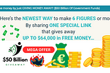 $50 Billion Giveaway Review — Newest Way to Make Money 6 Figures