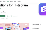 “Captions for Instagram” — An application by a Software Engineer