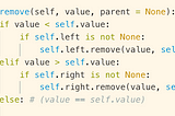 Removing a Node From a Binary-Search Tree