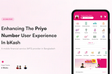 Enhancing the Priyo number User experience in bkash