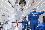 Mattel’s new ESA astronaut Samantha Cristoforetti Barbie doll was sent on a zero-g parabolic flight to mark World Space Week and its theme this year of “Women in Space.” (Image credit: ESA/Mattel)