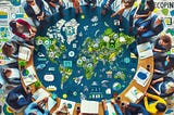 Sustainability and Greenwashing Concerns in Europe — AI Generated Image by Yosef Coelho