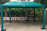 Outdoor canopy shelter | Inside2Outside.co.uk