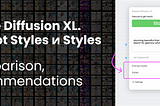 Stable Diffusion XL 101: custom models, prompt styles and useful combinations