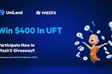 ‪Participate in WazirXIndia #Giveaway & Win $400 in $UFT 🎉‬