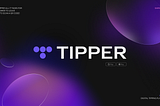 Mirrored landing page, glassmorphism and purple gradients: visual identity features for Tipper in…