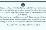 Selling Alcohol Online 101 | Tasker Payment Gateways LLC