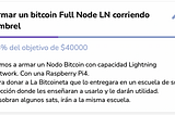 Un nodo bitcoin LN para una Escuela