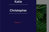 Sliding Side Panel Menu (Vue)